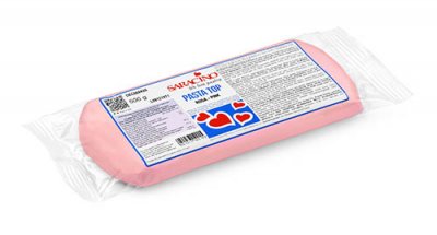 Saracino sockerpasta rosa 500 g